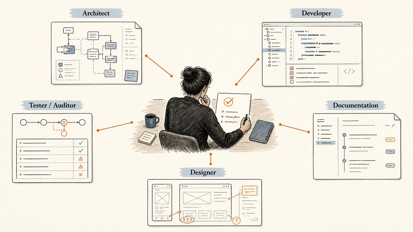 Separate AI agent conversations for different kinds of decisions